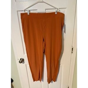 Athleta Brooklyn ankle pant orange new with tags women's size 22
